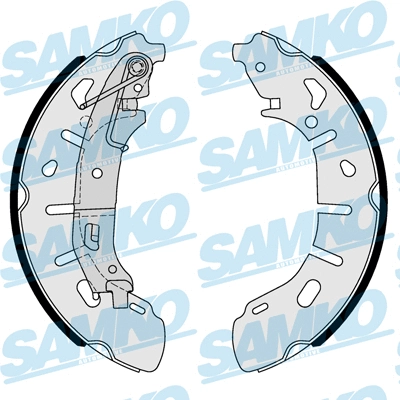 Brake Shoe Set (81101)