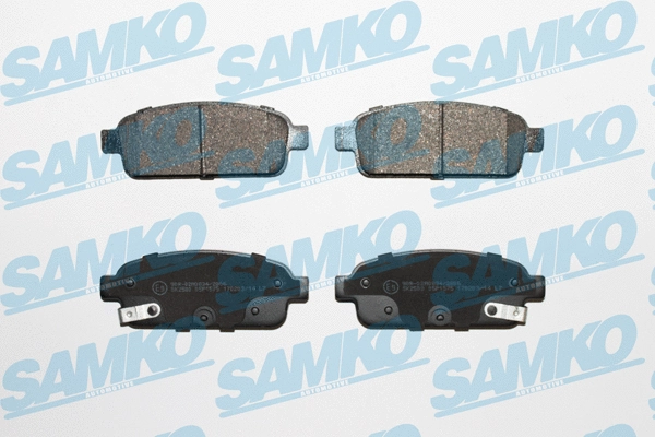 Brake Pad Set, disc brake (5SP1575)