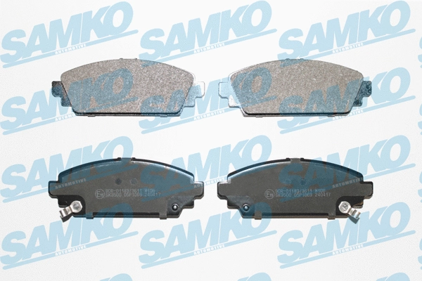 Brake Pad Set, disc brake (5SP1069)