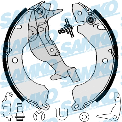 Brake Shoe Set (85221)