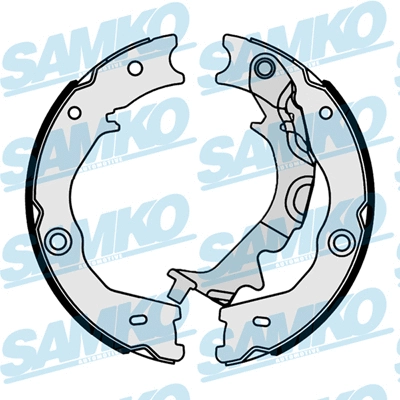 Brake Shoe Set, parking brake (81138)