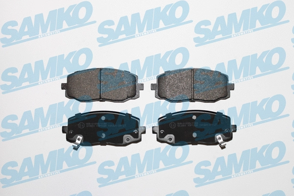 Brake Pad Set, disc brake (5SP1220)