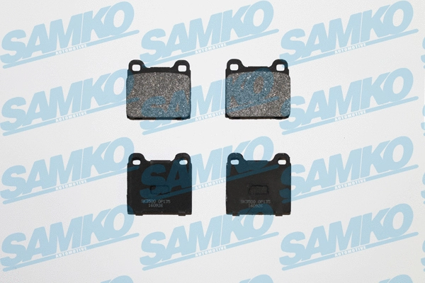 Brake Pad Set, disc brake (5SP135)