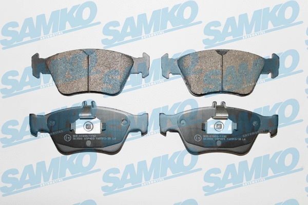 Brake Pad Set, disc brake (5SP409)