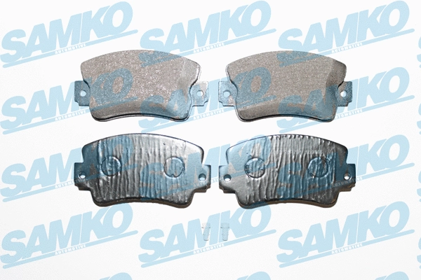 Brake Pad Set, disc brake (5SP731)