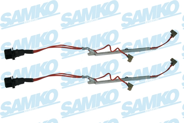Warning Contact, brake pad wear (KS0134)