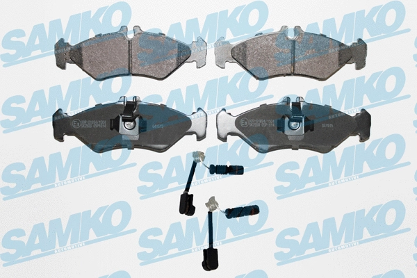Brake Pad Set, disc brake (5SP1614A)