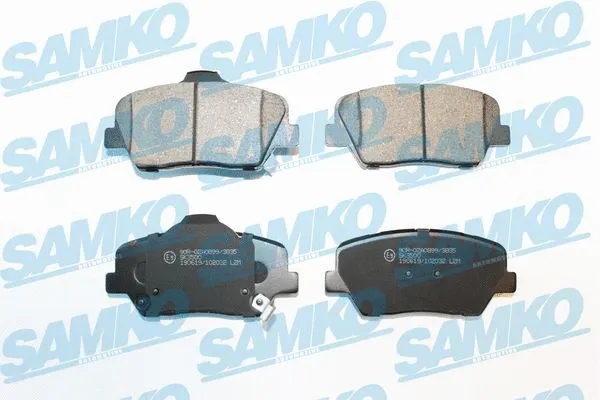 Brake Pad Set, disc brake (5SP2032)