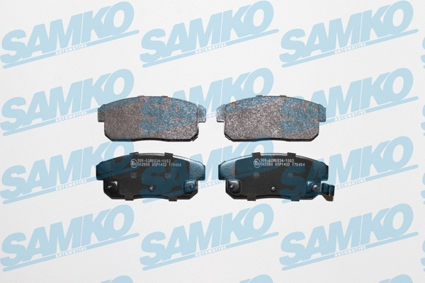 Brake Pad Set, disc brake (5SP1432)