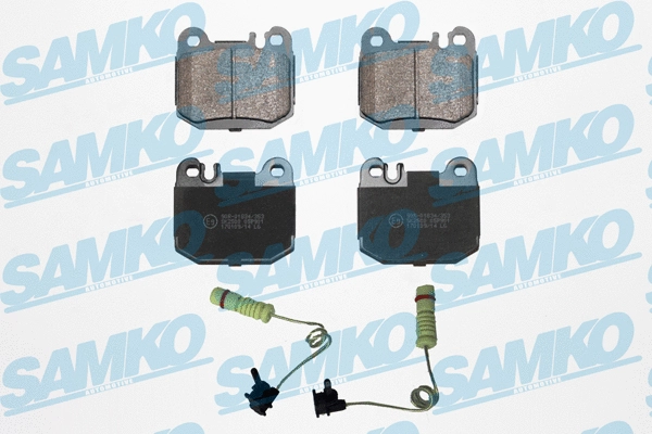 Brake Pad Set, disc brake (5SP901A)