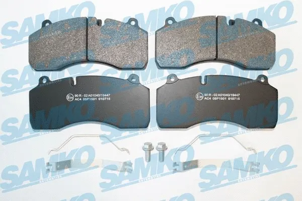 Brake Pad Set, disc brake (5SP1501)