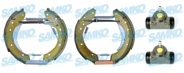 Brake Shoe Set (KEG451)