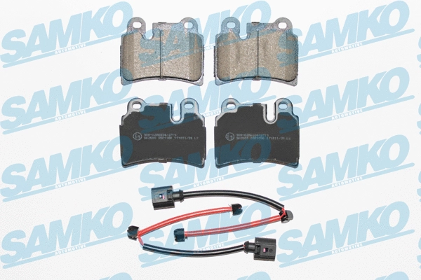 Brake Pad Set, disc brake (5SP1380)