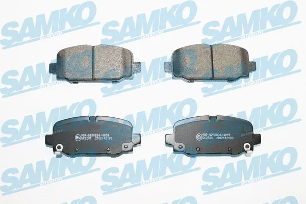 Brake Pad Set, disc brake (5SP2183)