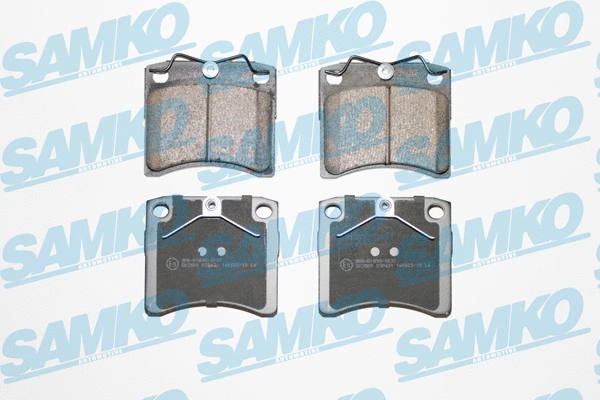 Brake Pad Set, disc brake (5SP631)
