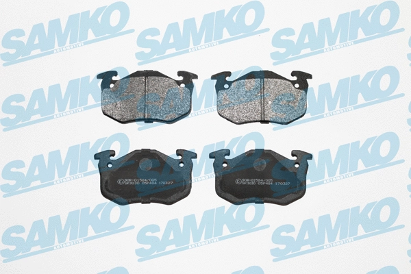 Brake Pad Set, disc brake (5SP484)