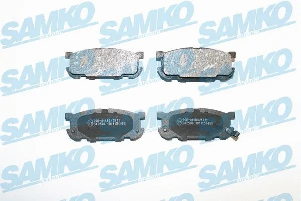 Brake Pad Set, disc brake (5SP1488)