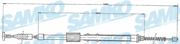 Cable Pull, parking brake (C0153B)