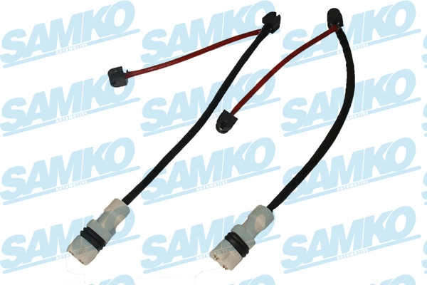 Warning Contact, brake pad wear (KS0115)