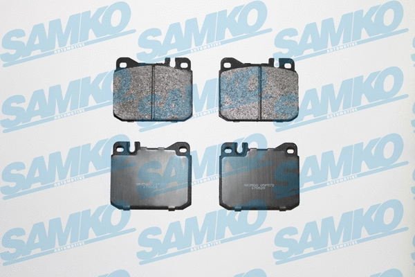 Brake Pad Set, disc brake (5SP572)