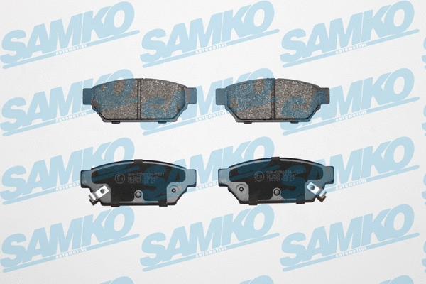 Brake Pad Set, disc brake (5SP547)
