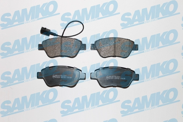 Brake Pad Set, disc brake (5SP763)