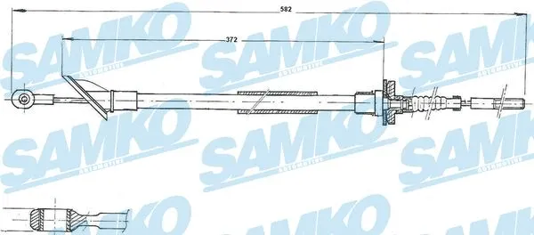 Cable Pull, clutch control (C0067C)