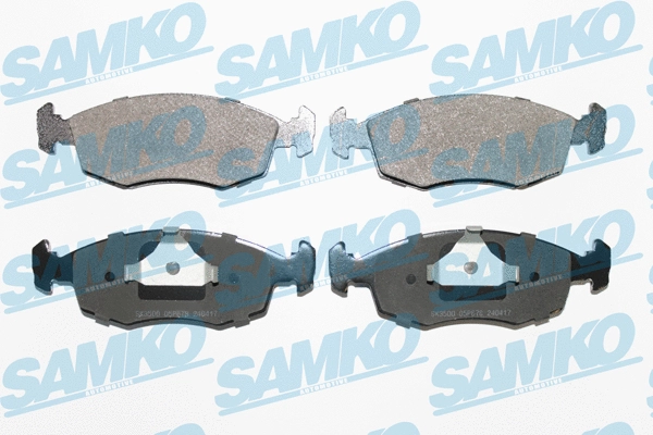 Brake Pad Set, disc brake (5SP678)