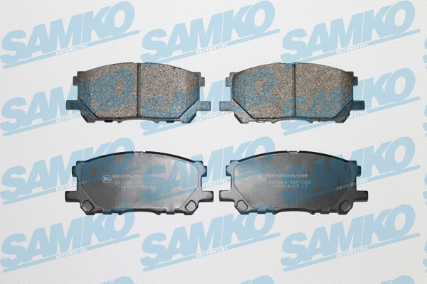 Brake Pad Set, disc brake (5SP1368)