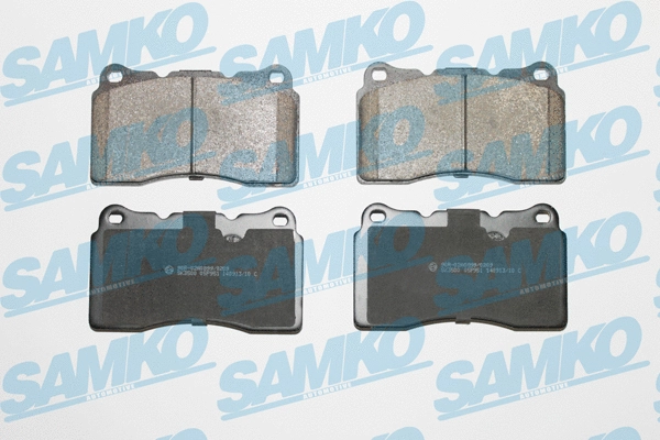 Brake Pad Set, disc brake (5SP951)