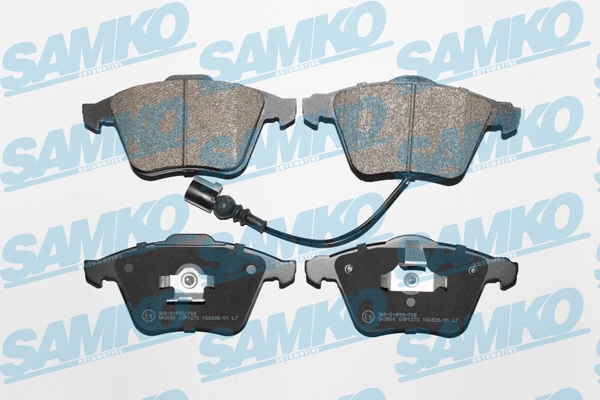 Brake Pad Set, disc brake (5SP1270)