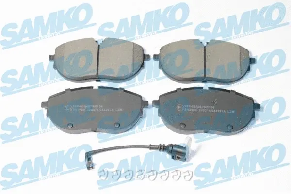 Brake Pad Set, disc brake (5SP2253A)