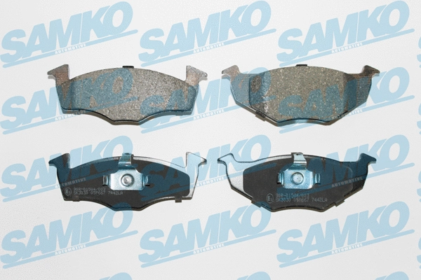 Brake Pad Set, disc brake (5SP667)