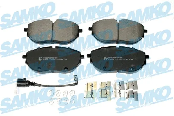 Brake Pad Set, disc brake (5SP2253AK)