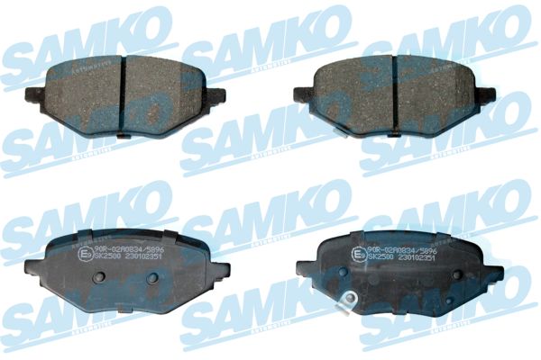 Brake Pad Set, disc brake (5SP2351)