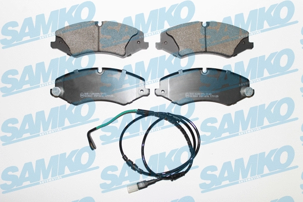 Brake Pad Set, disc brake (5SP1616B)