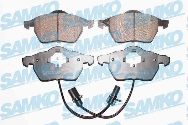 Brake Pad Set, disc brake (5SP1119)