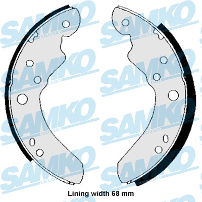 Brake Shoe Set (81200)