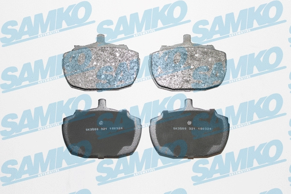 Brake Pad Set, disc brake (5SP321)