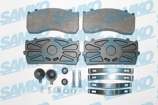 Brake Pad Set, disc brake (5SP1169K)