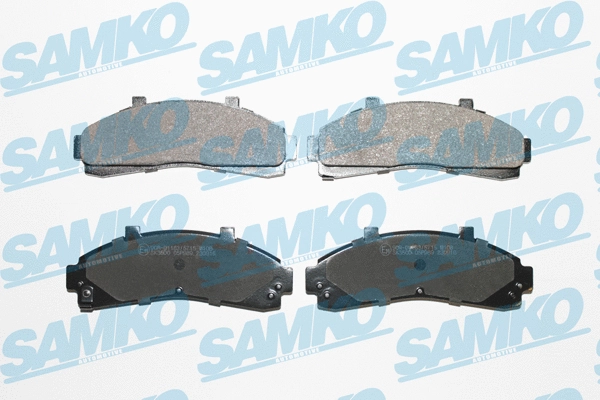 Brake Pad Set, disc brake (5SP989)