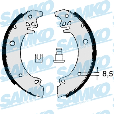 Brake Shoe Set (82750)