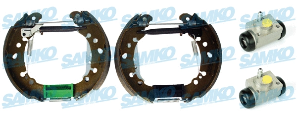 Brake Shoe Set (KEG630)
