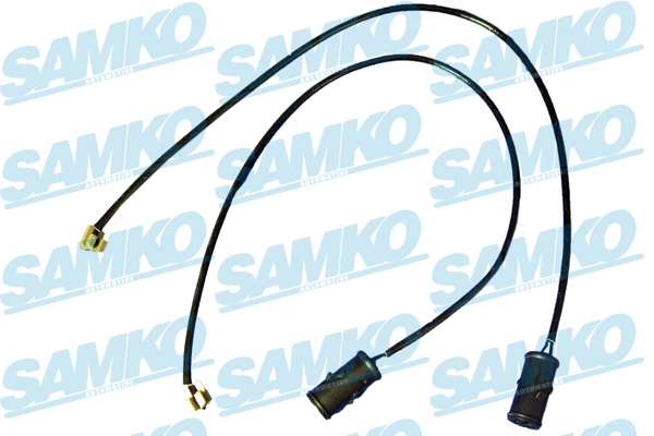 Warning Contact, brake pad wear (KS0147)