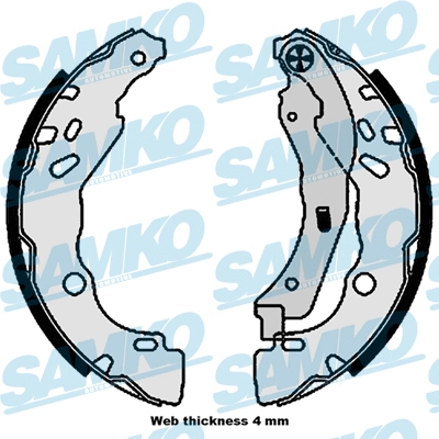 Brake Shoe Set (81109)