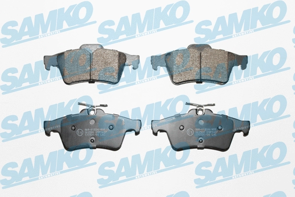 Brake Pad Set, disc brake (5SP1637)