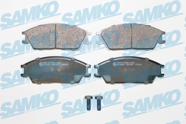 Brake Pad Set, disc brake (5SP364)