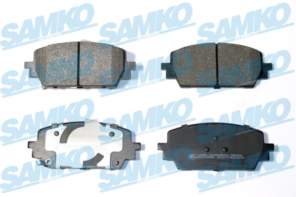 Brake Pad Set, disc brake (5SP2323)