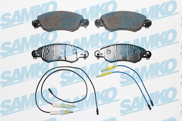 Brake Pad Set, disc brake (5SP792)