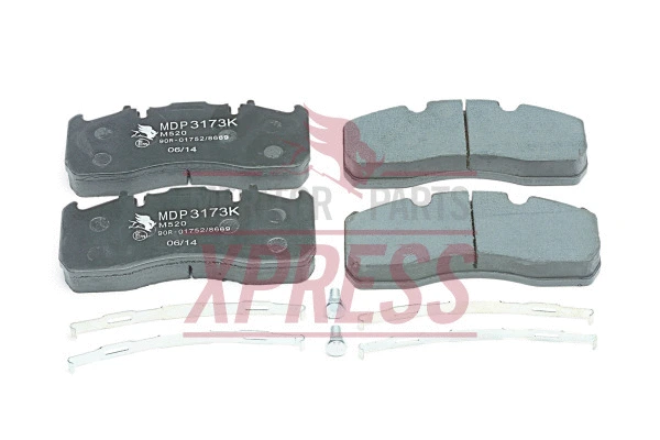 Brake Pad Set, disc brake (MDP3165K)
